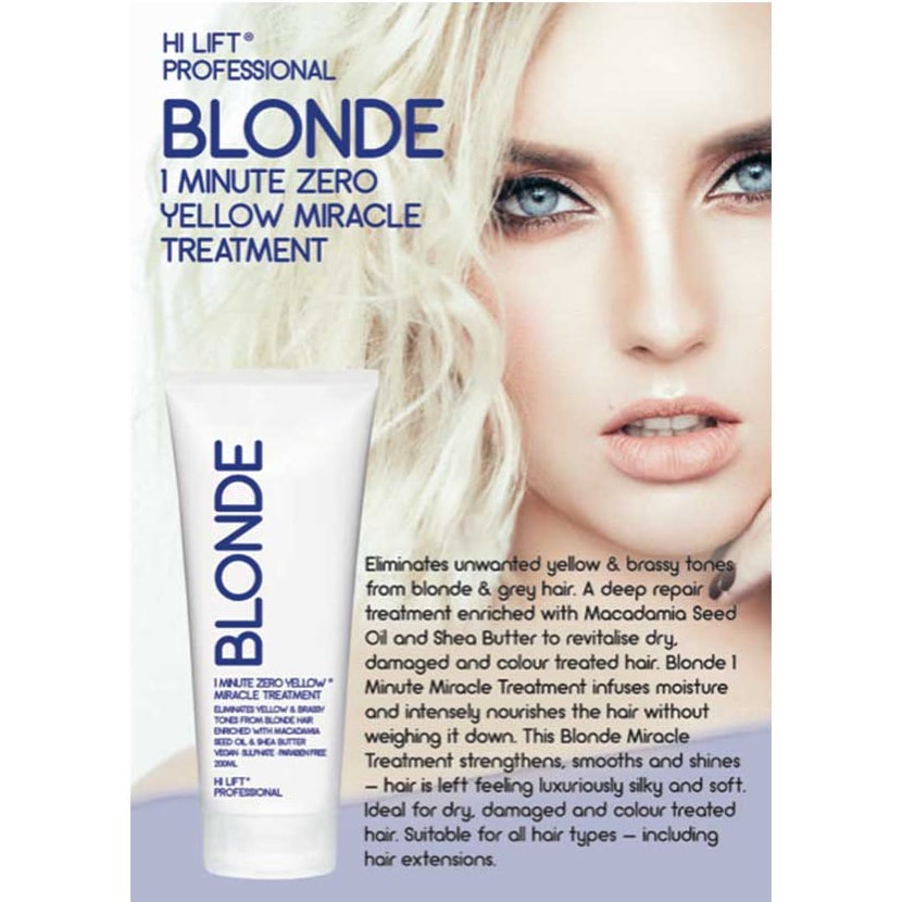 Blonde Tube 1 Minute Miracle Treatment 200ml