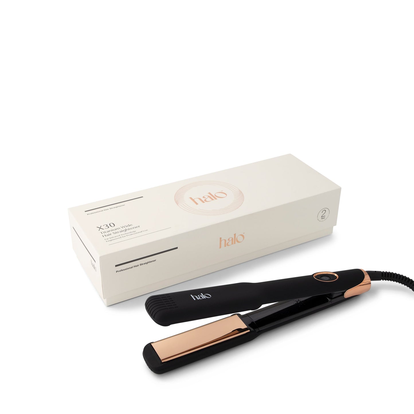 Halo X30 Titanium Wide Hair Straightener