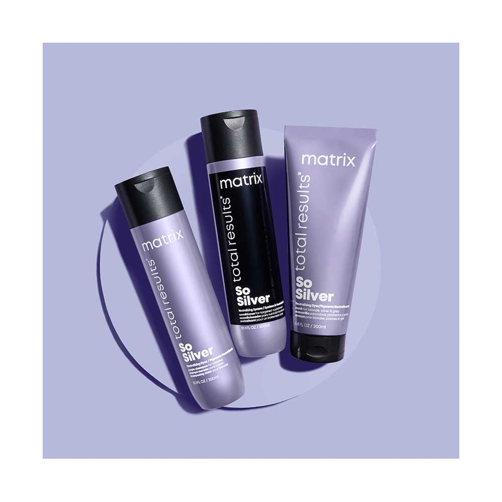 Total Results Silver Shampoo 300ml