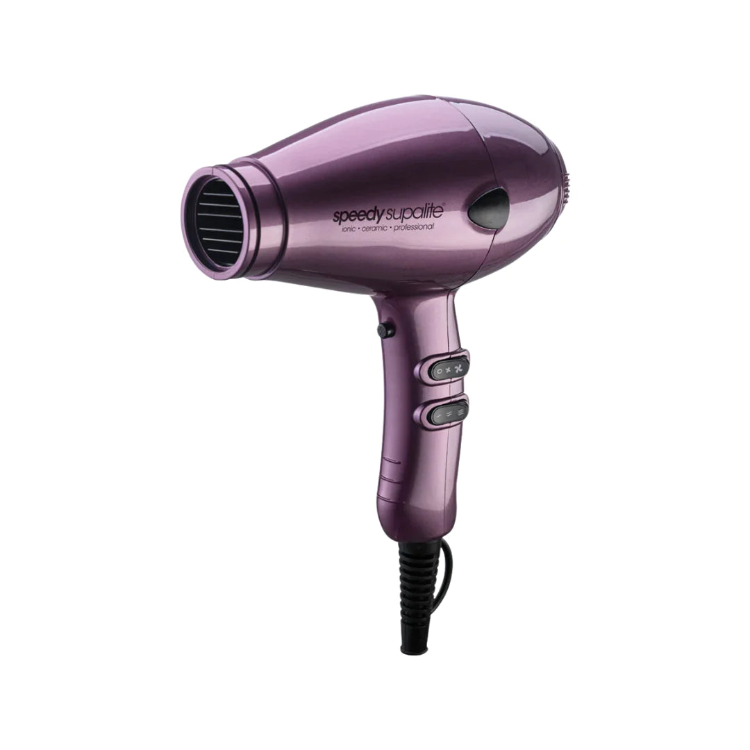 Supalite Dryer with Diffuser & Wet Dry Wonder Brush Purple