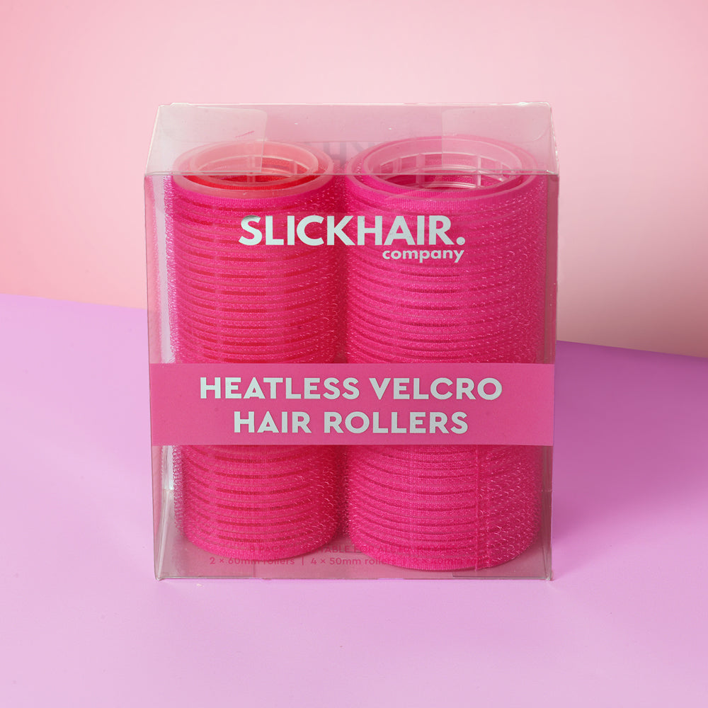 Heatless Velcro Hair Rollers 8 Pack