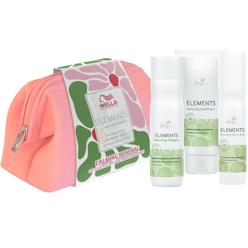 Premium Elements with Leave in Spray Trio