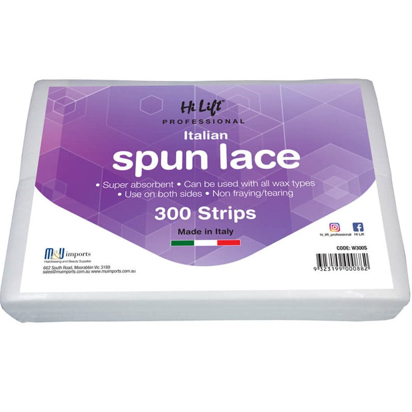 Italian Spa Lace Epilating Strips - 100