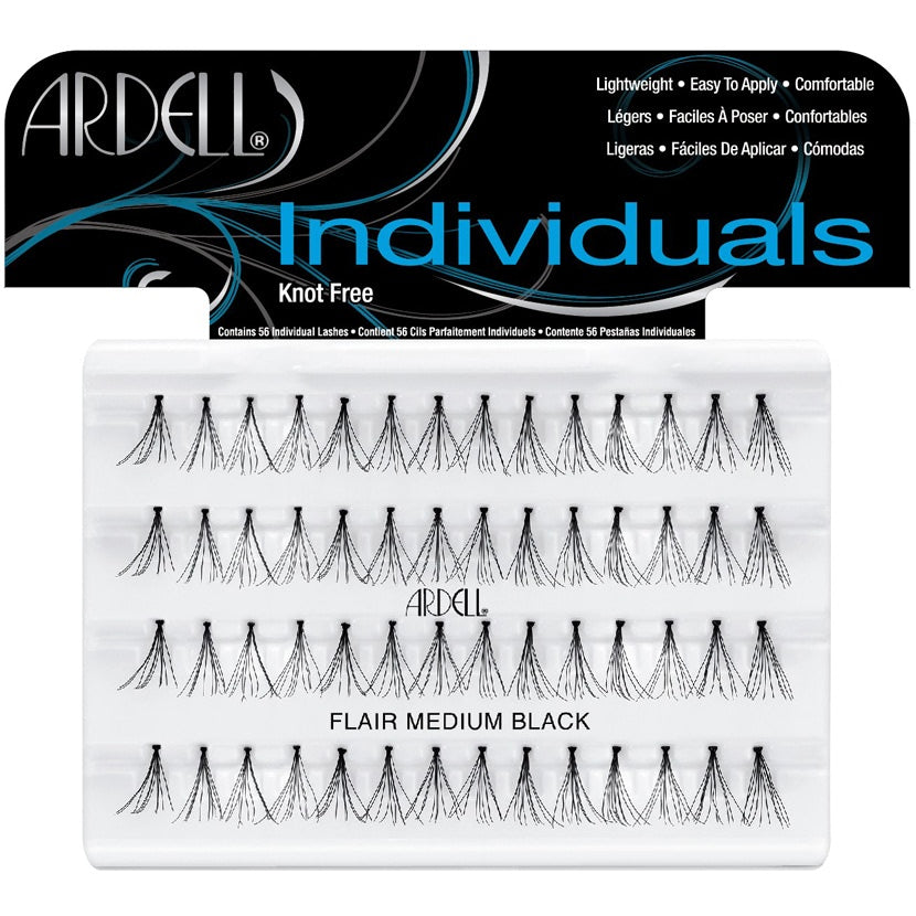 Flare Lashes - Medium Black
