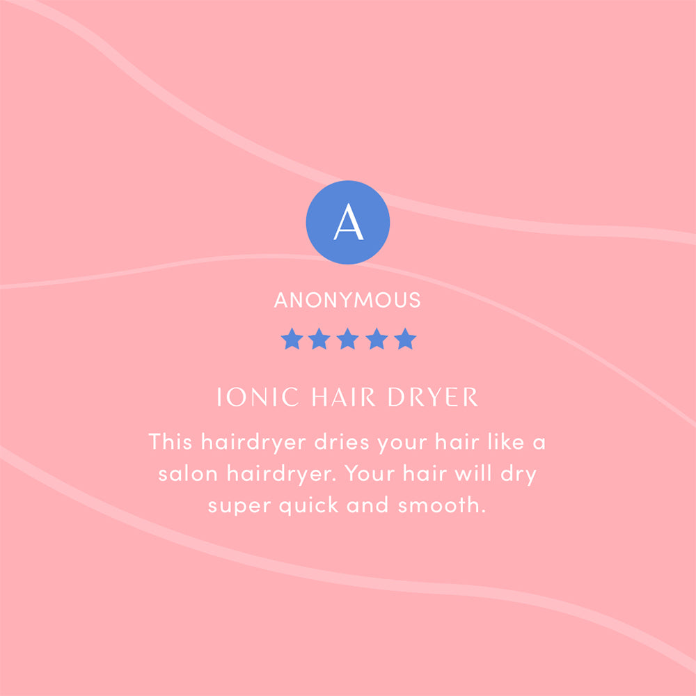 Ionic Hair Dryer - Lilac Burst