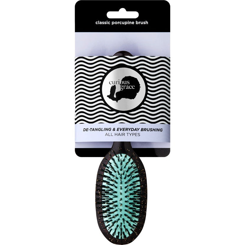 Classic Boar Bristle Cushion Brush S