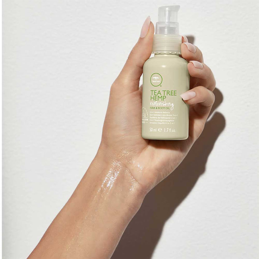 Tea Tree Hemp Replenishing Hair and Body Oil 50ml