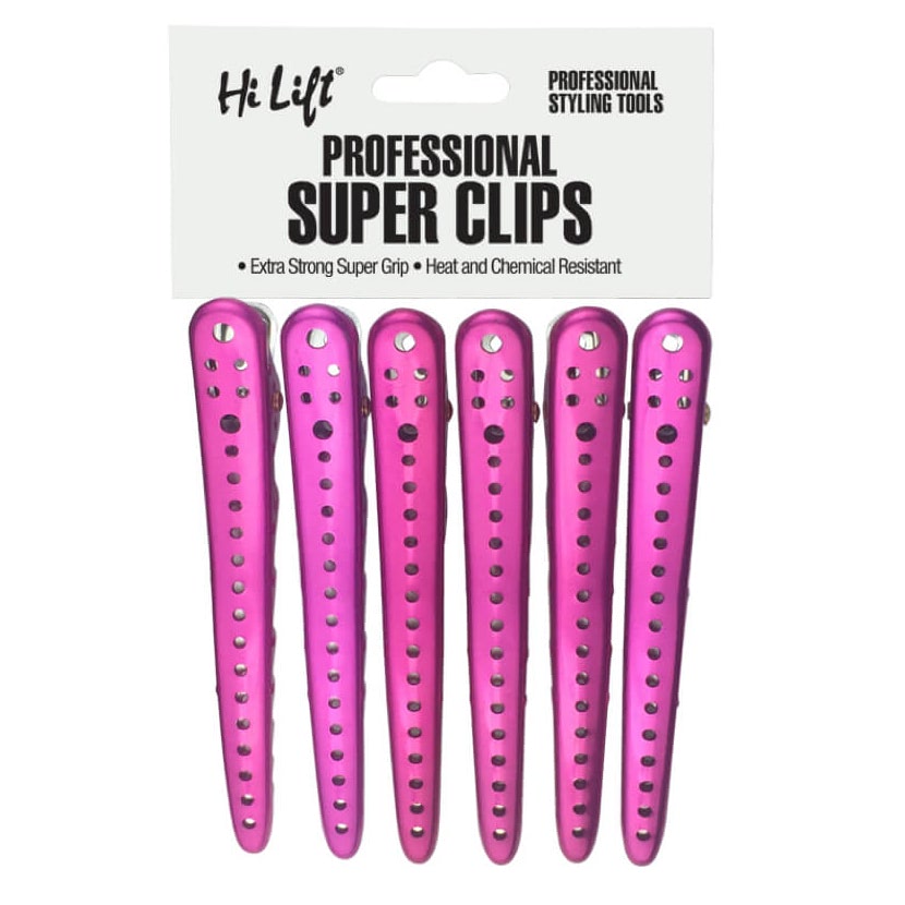 Professional Super Clips 6 Pieces