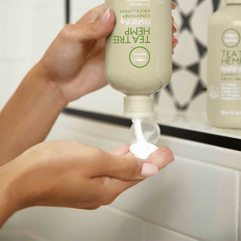 Tea Tree Hemp Restoring Conditioner and Body Lotion 1L