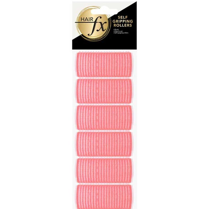 Magic Grip Velcro Rollers 6pc 24mm Pink