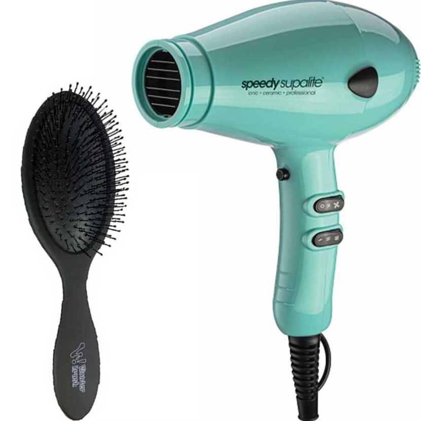Supalite Ceramic Tiff Blue Dryer & Brush Pack