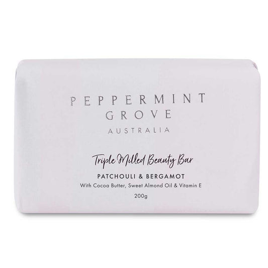 Patchouli & Bergamot - Beauty Bar 200g