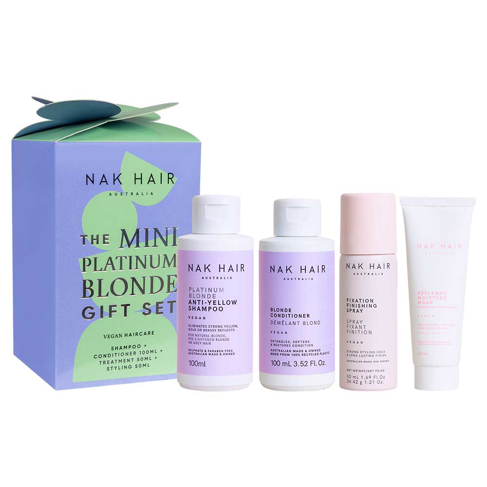 Holiday Mini  Platinum Blonde Quad