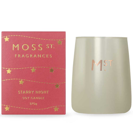 Starry Night Large Soy Candle 370g