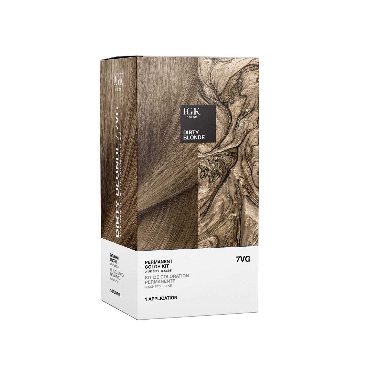 Permanent Color Kit Dirty Blonde- Dark Beige Blonde