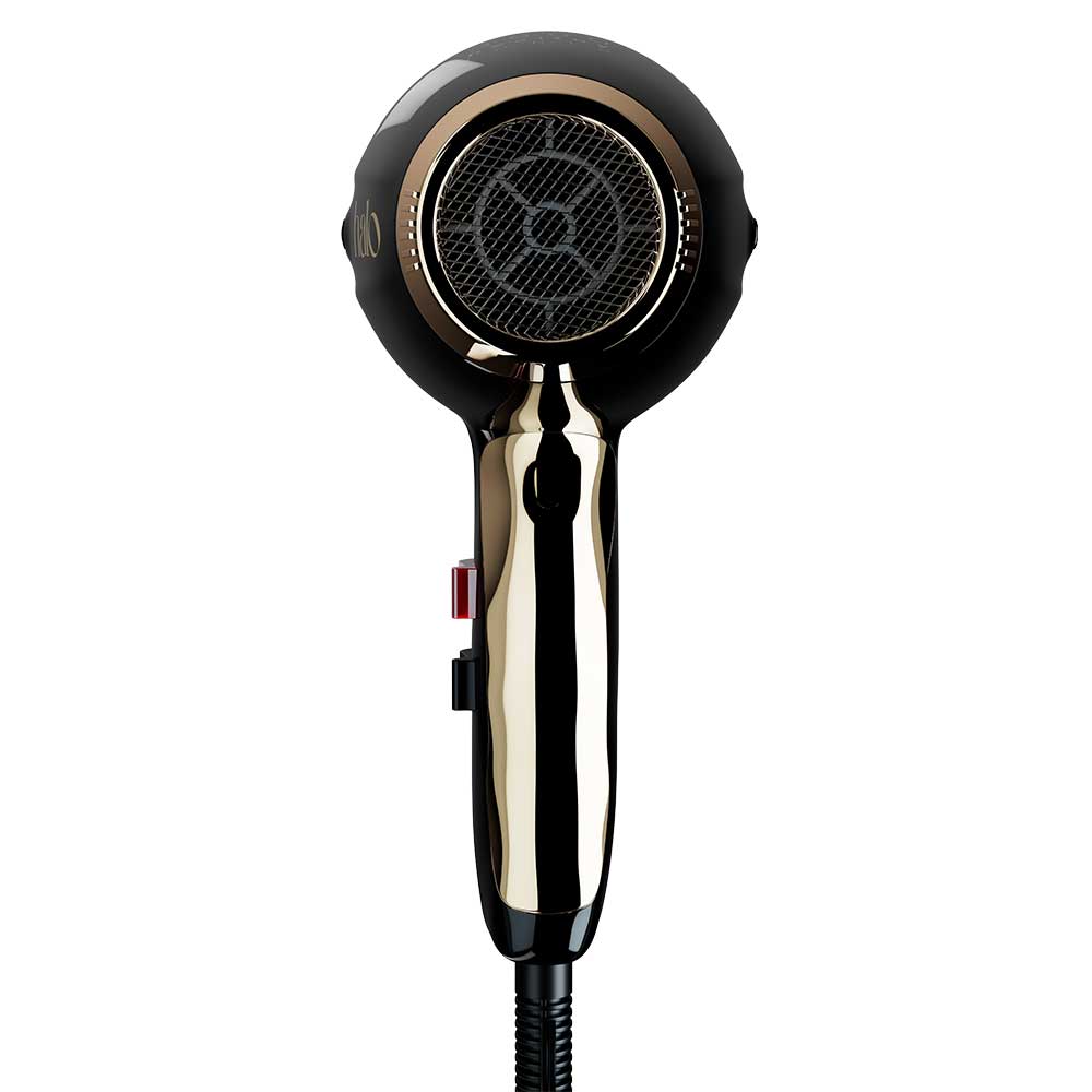 by Elchim Jennifer 3900 Ionic-Ceramic Hair Dryer - Black & Gold