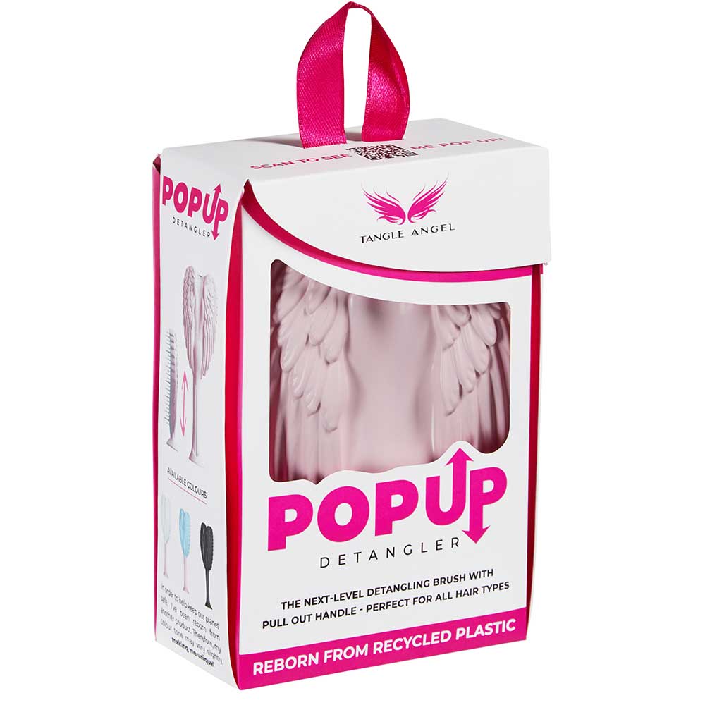 Pop Up Detangler Brush - Cherry Blossom