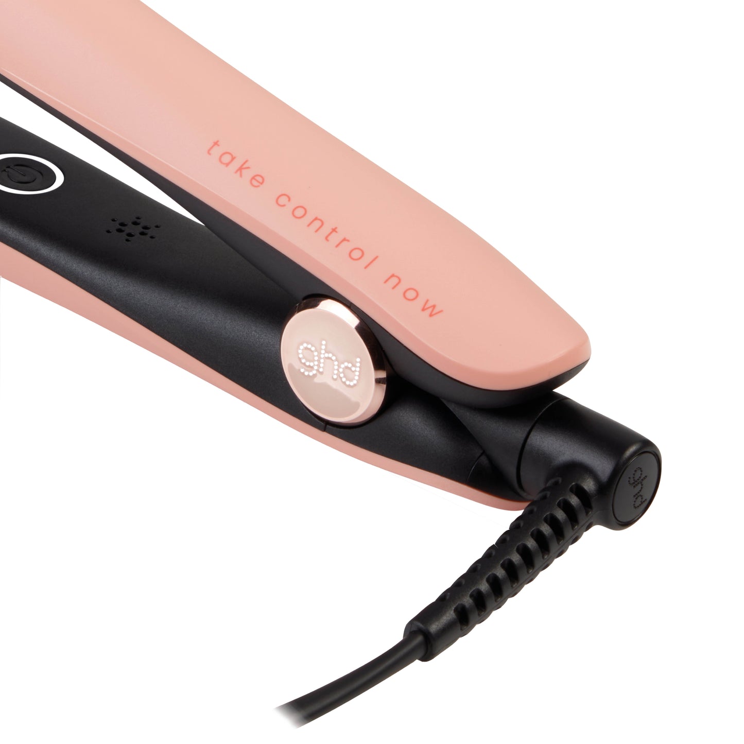 Gold Hair Straightener Limited Edition In Pink Peach