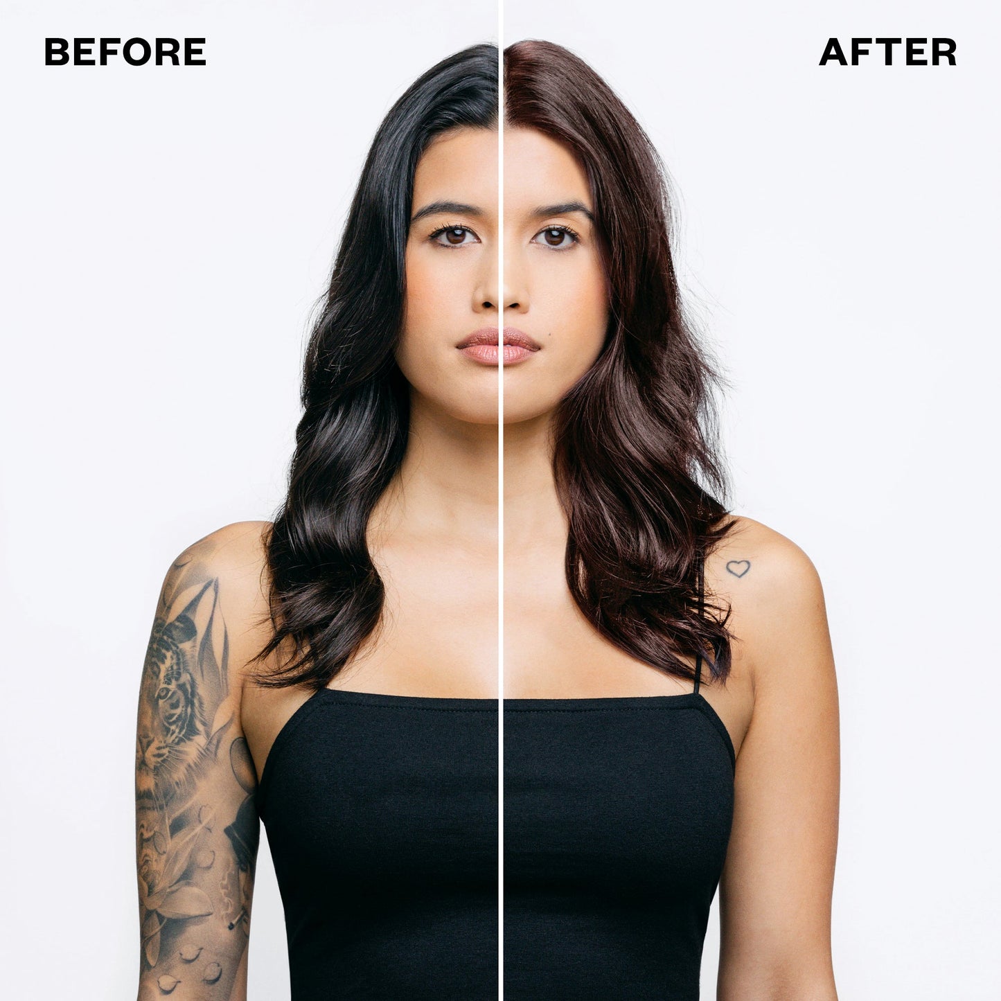 Permanent Color Kit Warm Up- Golden Mahogany Brown