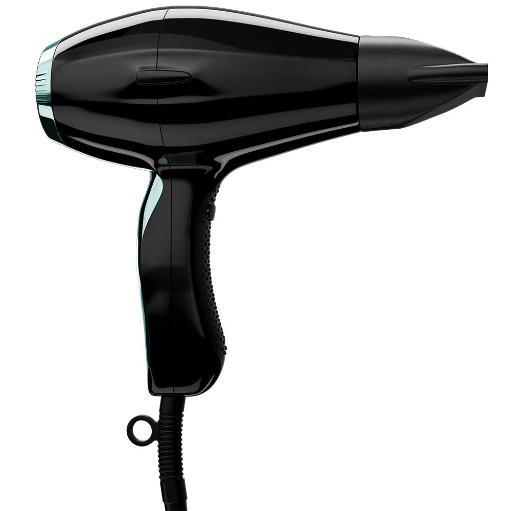 by Elchim Jennifer 3900 Ionic-Ceramic Hair Dryer - Black & Mint
