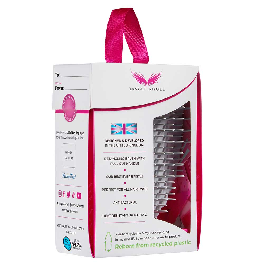 Pop Up Detangler Brush - Cherry Blossom