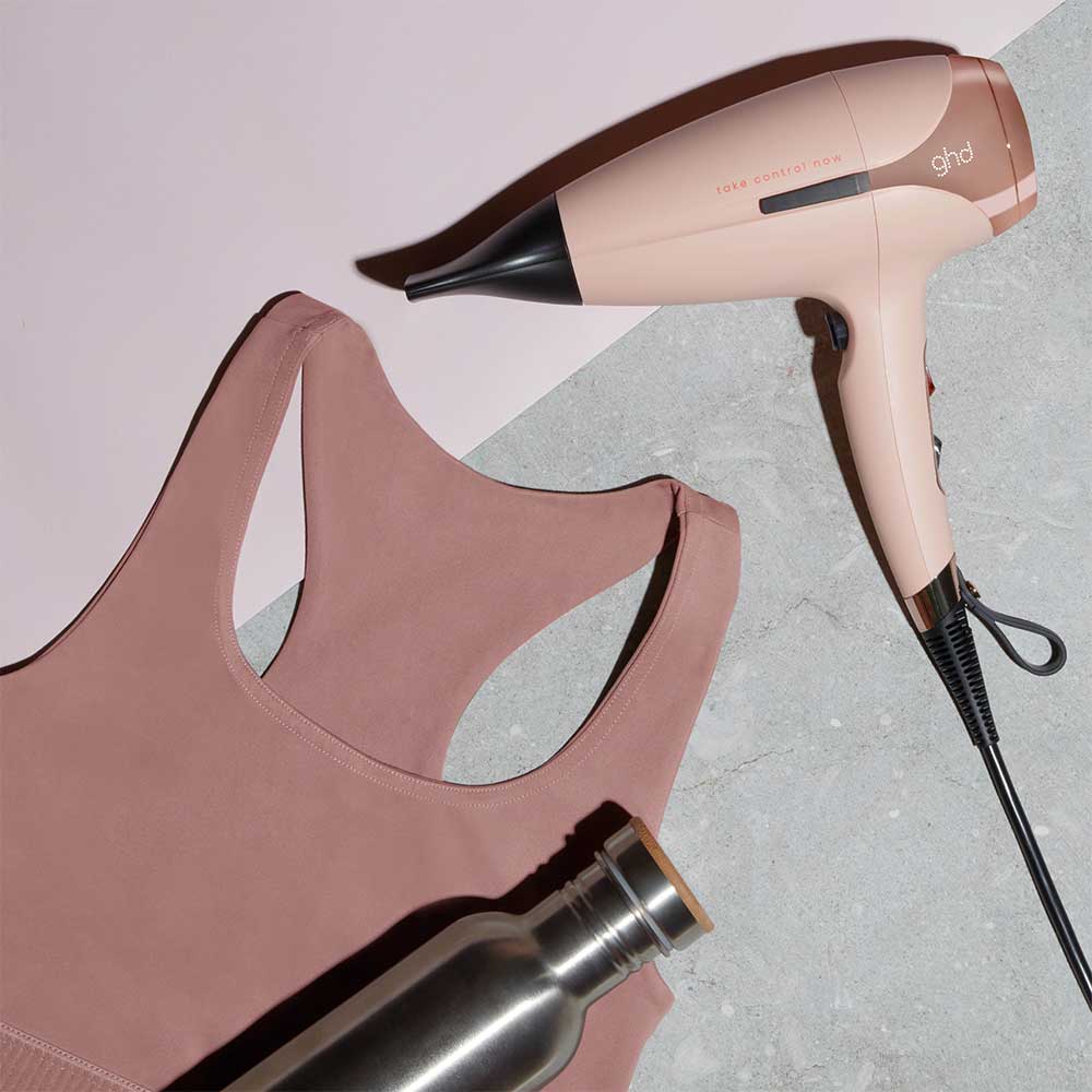 Helios Hair Dryer Limited Edition In Pink Peach