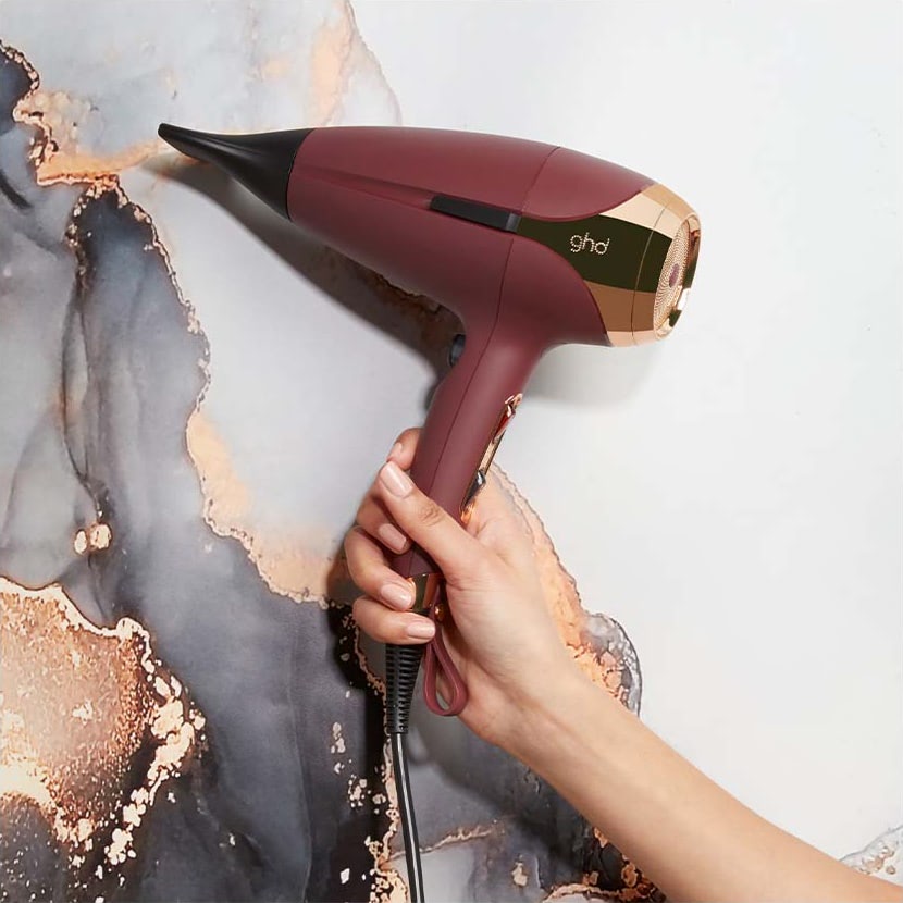 Helios Hair Dryer In Plum