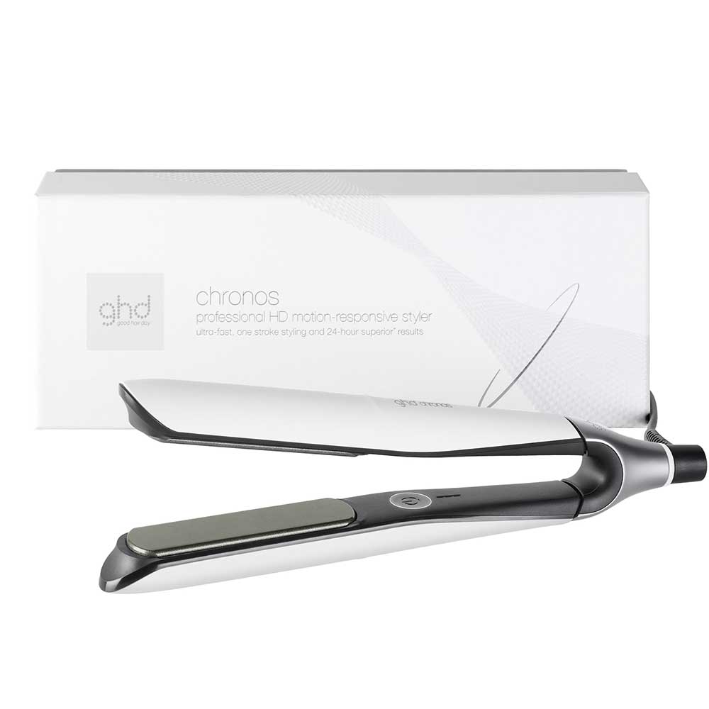 Chronos Ultra-Fast HD Hair Straightener in White