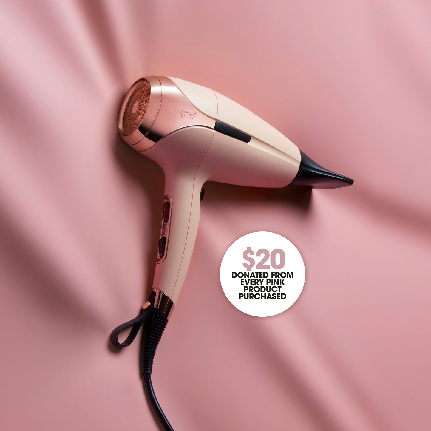Helios Hair Dryer Limited Edition In Pink Peach