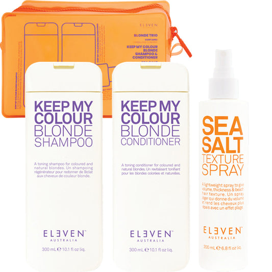 Blonde Sea Salt Texture Spray Trio