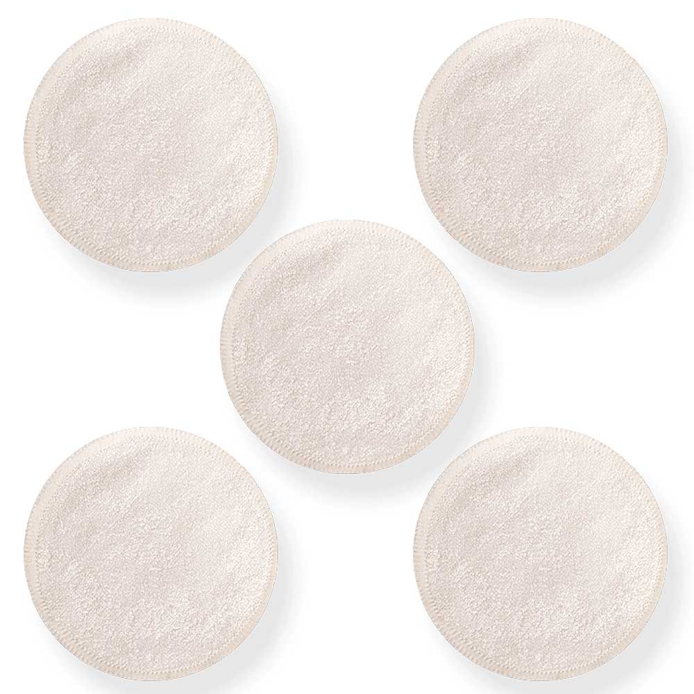 5 Pack Reusable Bamboo Face Rounds