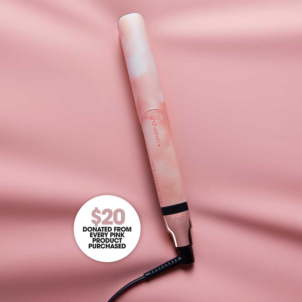 Platinum+ Hair Straightener Limited Edition In Pink Peach