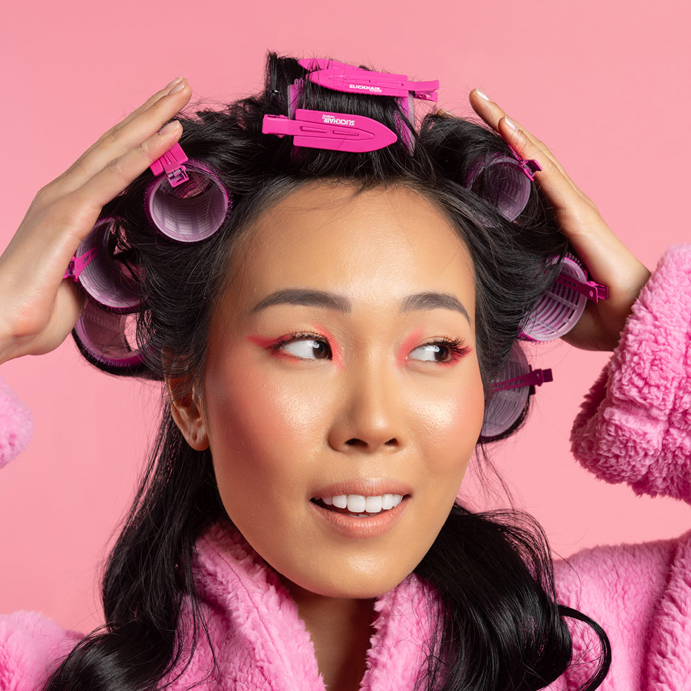 Heatless Velcro Hair Rollers 8 Pack