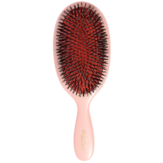 Popular Brush Pure Bristle & Nylon Mix Pink
