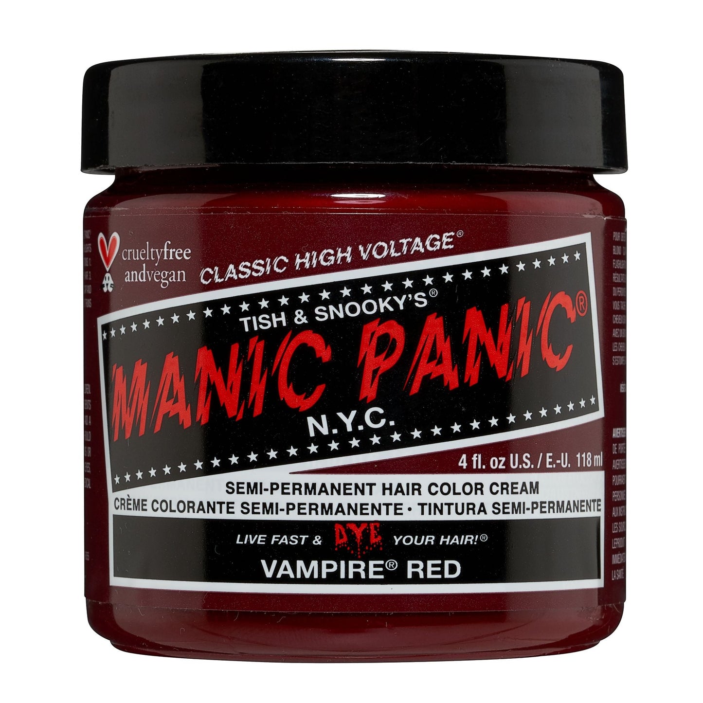 Vampire Red Classic Cream 118ml