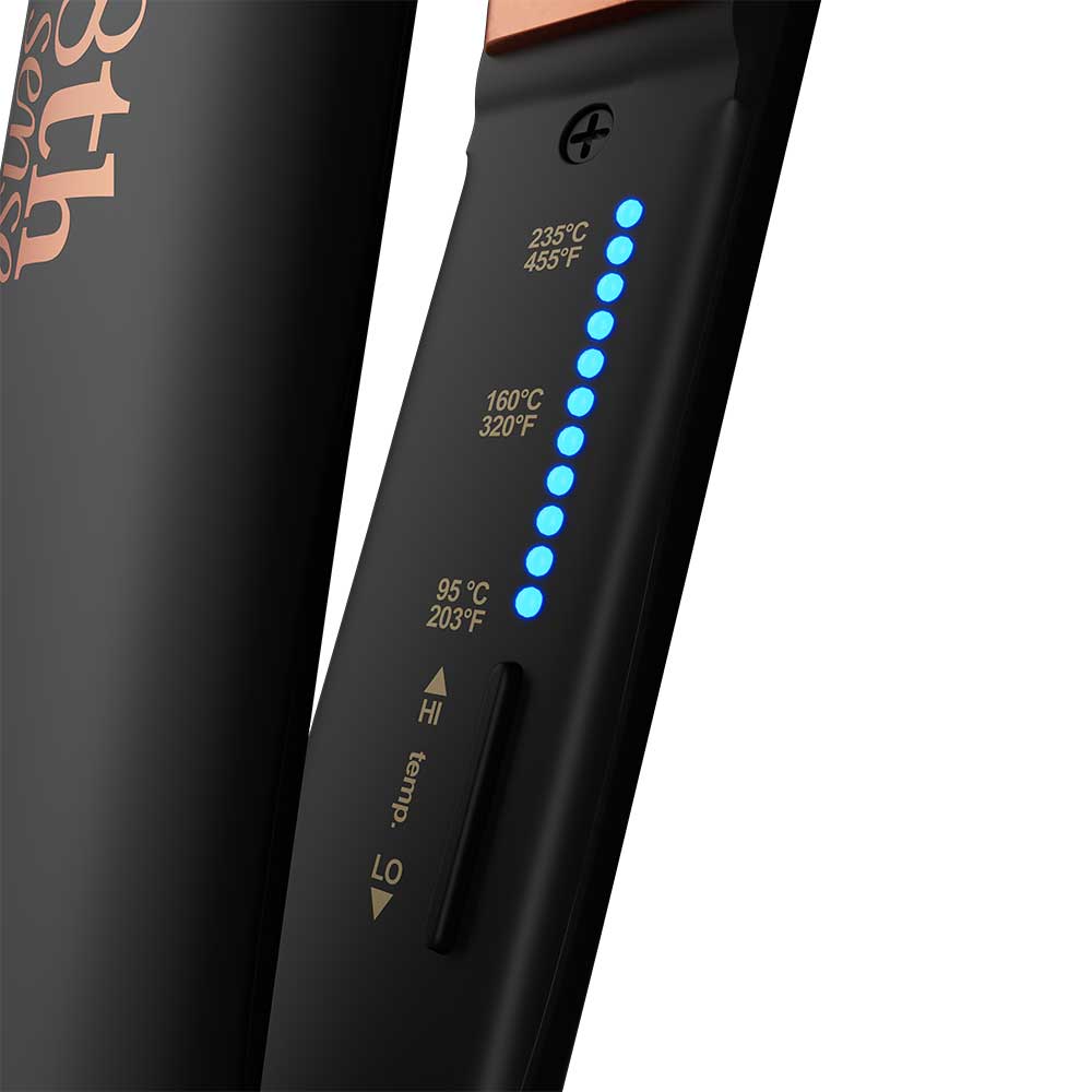By Elchim 8th Sense Styler Titanium & Ceramic Hair Straightener - Black