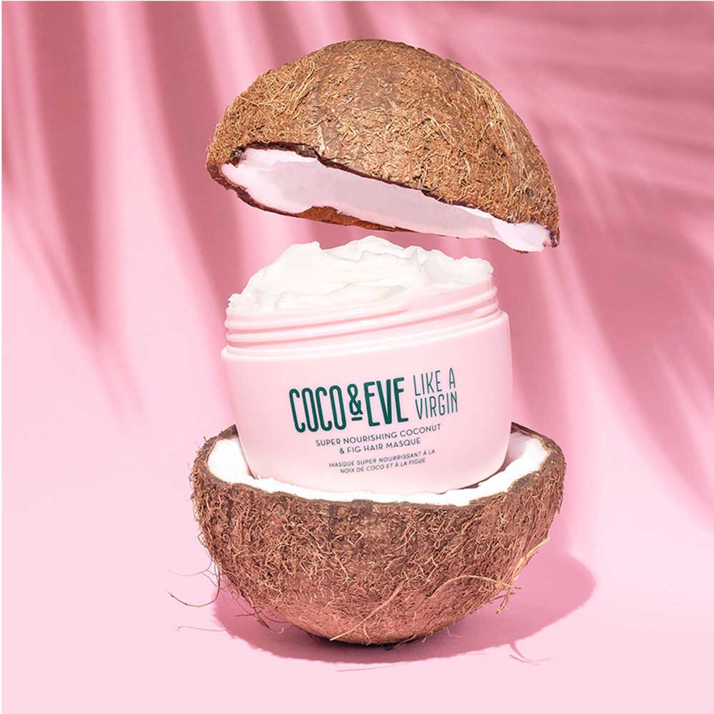 Like A Virgin Super Nourishing Coconut & Fig Hair Masque with Tangle Tamer 212ml