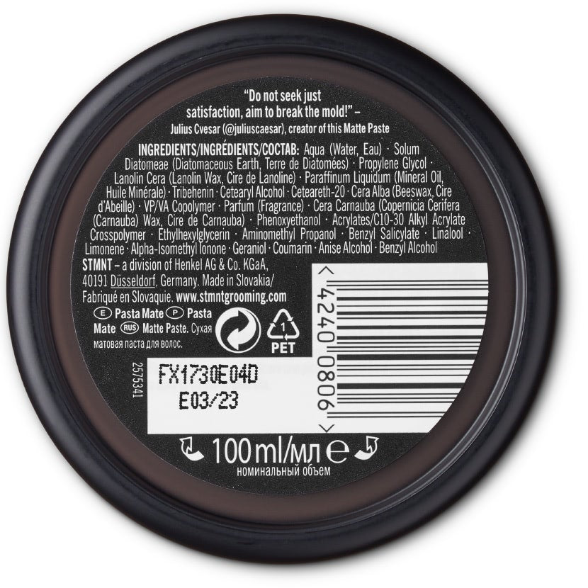 Matte Paste 100ml