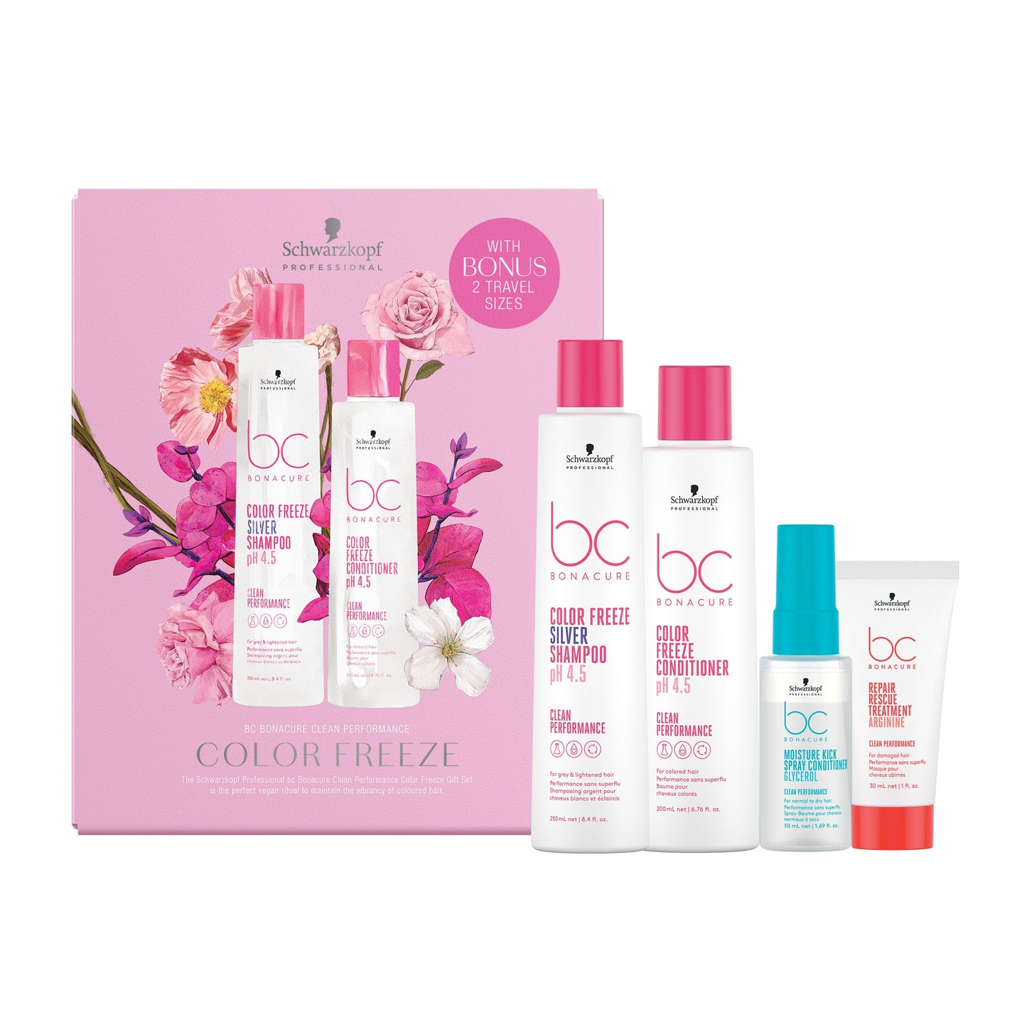 BC Bonacure Clean Performance Color Freeze Quad