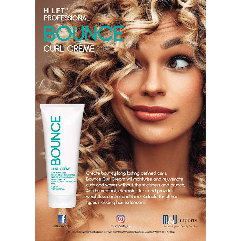 Procurl Curling Tong With Bonus Hi Lift Bounce Tube Curl Creme