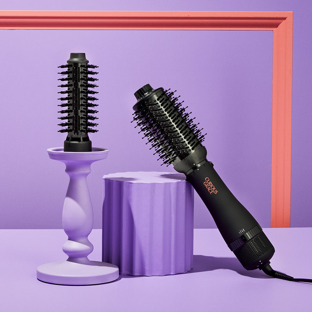 Interchangeable Hot Air Brush - Jet Black
