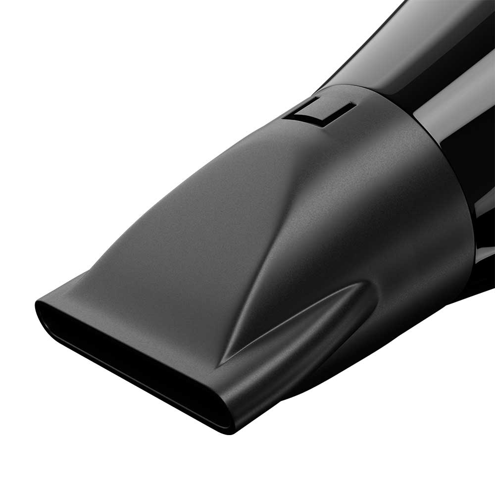 by Elchim Jennifer 3900 Ionic-Ceramic Hair Dryer - Black & Silver