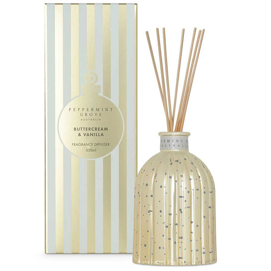 Buttercream & Vanilla Large Fragrance Diffuser 350ml