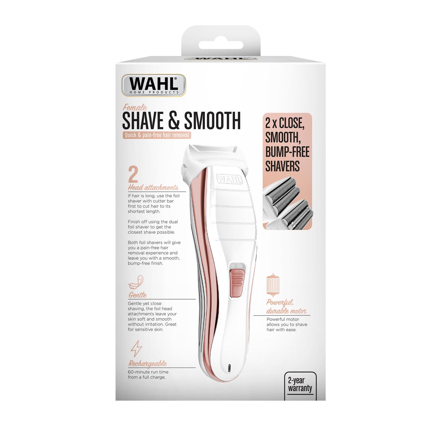 Rechargeable Shave & Smooth Shaver