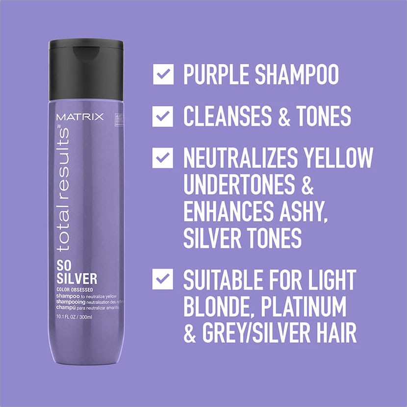 Total Results Silver Shampoo 300ml