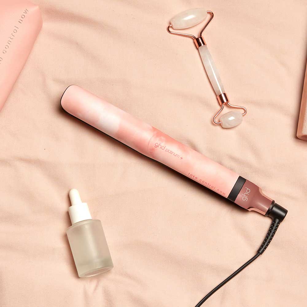 Platinum+ Hair Straightener Limited Edition In Pink Peach