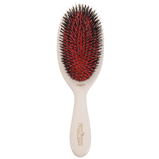 Junior Brush Pure Bristle & Nylon Mix Ivory