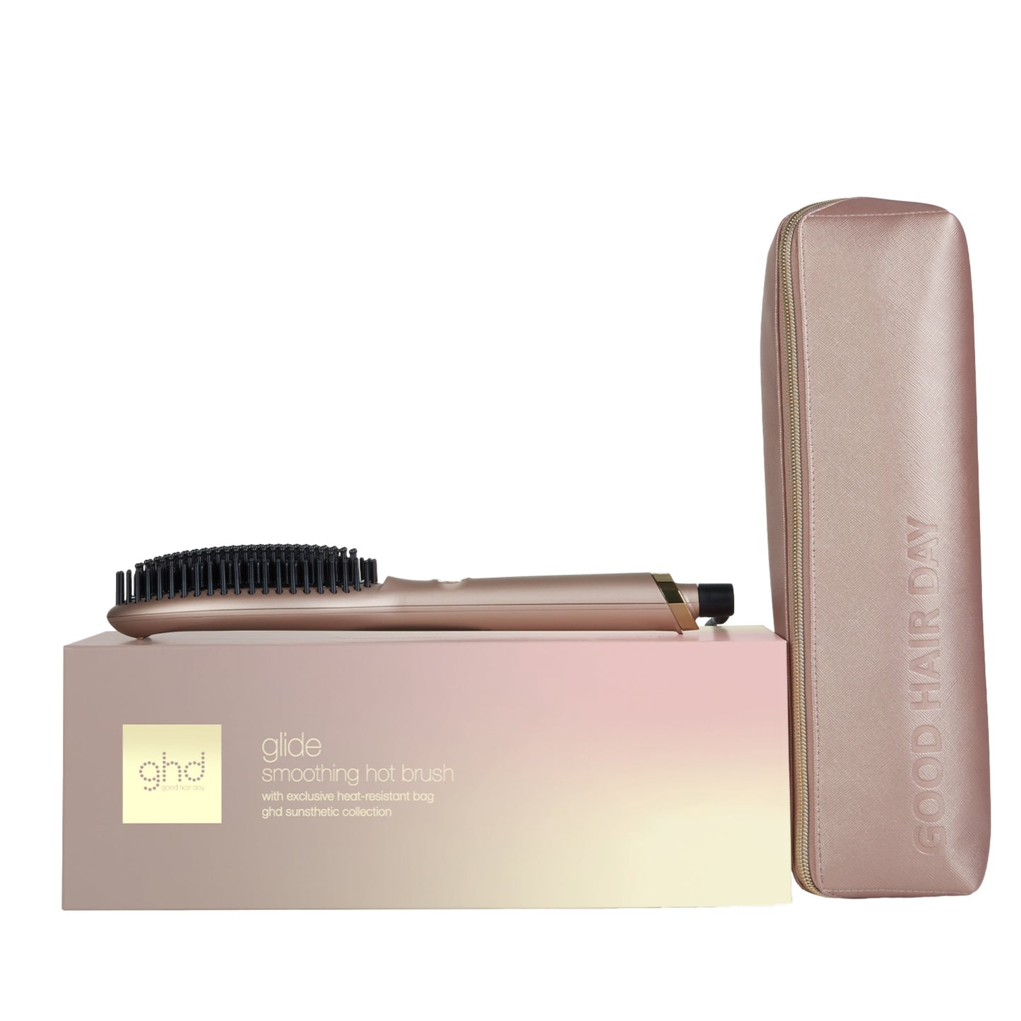 Sunsthetic Glide Smoothing Hot Brush in Sun-Kissed Bronze