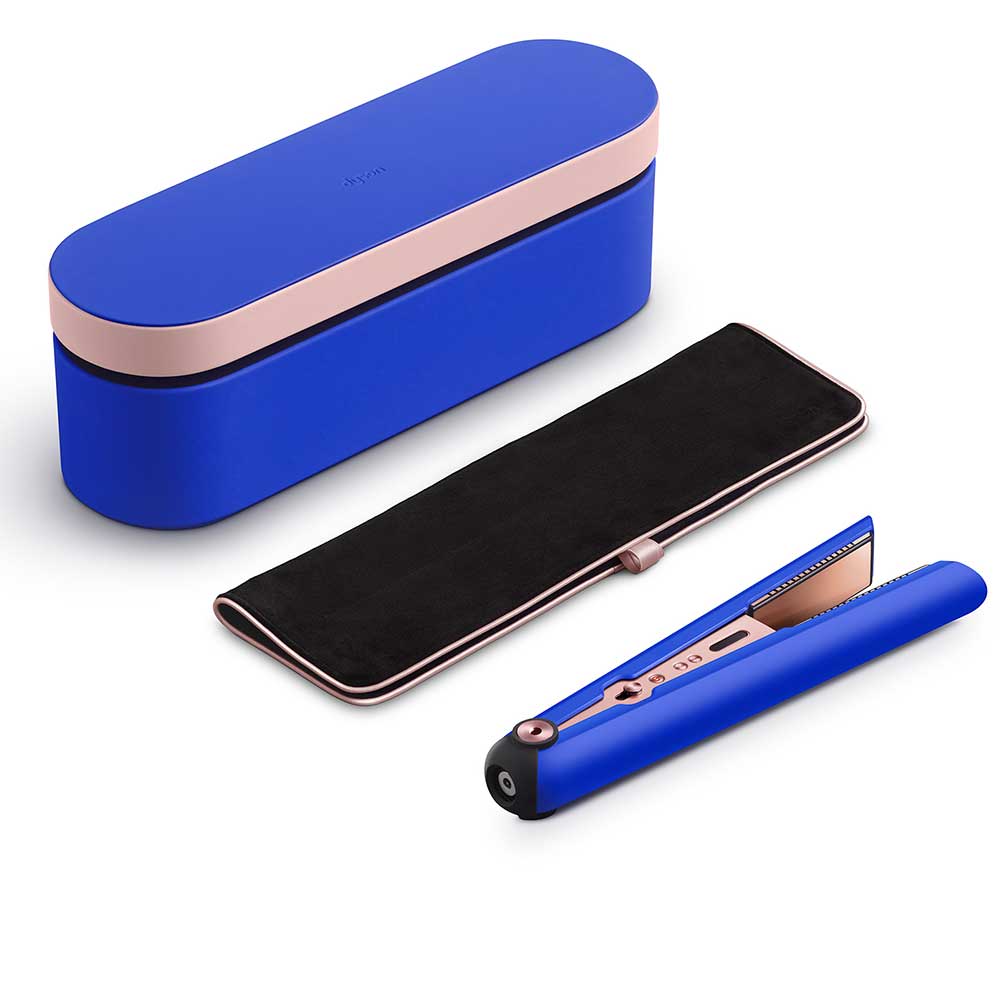 Corrale Cordless Straightener In Blue/Blush