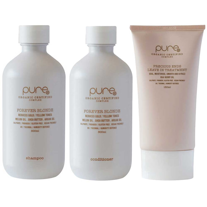 Organic Forever Blonde Trio